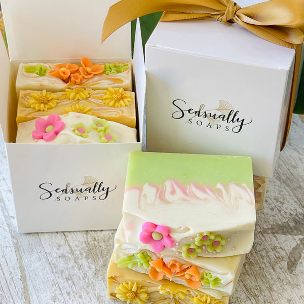 3 Bar Floral Box