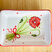Hand painted Soap Dish